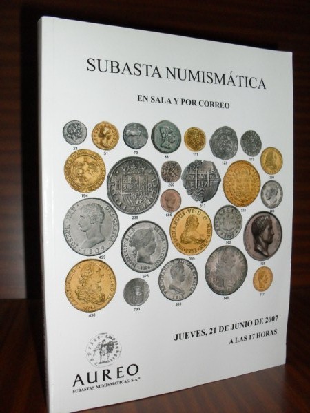 AUREO. SUBASTA NUMISMTICA. Catlogo. (Varios nmeros)